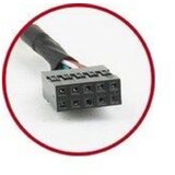Gembird Double USB Receptacles on bracket 25m | Eponuda.com