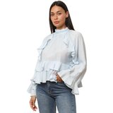 La Modeuse Srajce & Bluze 74948_P177074 Modra Cene