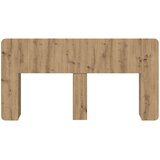  Glava kreveta s ormarićem Hrast artisan 160 cm | shoptok.hr