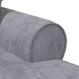  Ležaljka s suknjom s jastukom Svjetlosiva 157 x 91 x 91 cm ARES | shoptok.hr