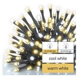 STANDARD LED povezovalna božična veriga, 10 m, zun. in notr., topla/hladna bela | Shoptok.si