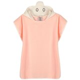 Good Morning Rožnat bombažen otroški pončo Lola – | Shoptok.si