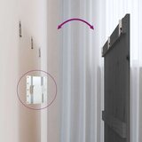 Stensko posteljno vzglavje sivo 140x3x90 cm trdna borovina, (20738200) | Shoptok.si