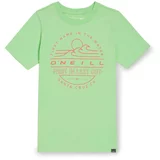O'neill Majica neonsko zelena / svijetlocrvena