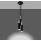  Obesna svetilka BORGIO 3P črna, (21347862) | Shoptok.si