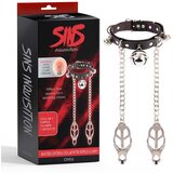 Ogrlica i stipaljke za bradavice Master Control Collar | ePonuda.com