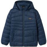 name it Prehodna jakna 'NKMMARBLE' temno modra Cene