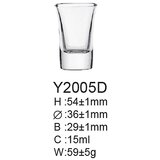 Staklena casa za rakiju 6/1 Y2005D | ePonuda.com