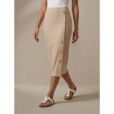 Sinsay Rebrasta midi suknja s gumbima i prorezom s lyocellom | shoptok.hr