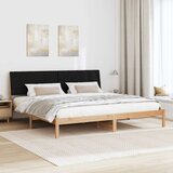  Krevetna konstrukcija Smeđa 200 x 200 cm Čvrsto borovo drvo | shoptok.hr