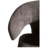 MOME Temno rjav oblazinjen jedilni stol Maca – | Shoptok.si