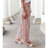 Gemre Pink wide pleated trousers Pietro | shoptok.hr