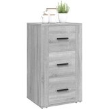  Komoda boja sivog hrasta 40 x 33 x 70 cm od konstruiranog drva | shoptok.hr