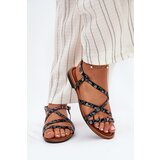Maciejka Flat Leather Sandals Women | Shoptok.si