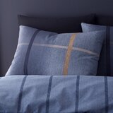 Catherine Lansfield Temno modra podaljšana flanelna posteljnina za zakonsko posteljo 230x220 cm Melrose Tweed Check – | Shoptok.si