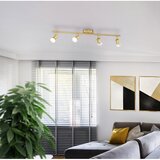 Eglo 33187 - LED spot svetiljka BUZZ-LED 4xGU10/2,8W/230V 3000K zlatna | Eponuda.com