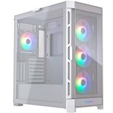 Cougar DUOFACE PRO RGB PC Case, Mid Tower, White CGR-DUOFACE PRO RGB W Cene