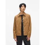 Karl Lagerfeld Prijelazna jakna zeleno smeđa | shoptok.hr