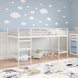  Okvir Krevet za Dječji Loft Bijelo 90 x 200 cm Čelik | shoptok.hr