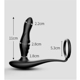 Jeusn Vrteči se masaž prostate analnega vibratorja 64227032 USB 350mAh 3.7V ABS, (21691389) | Shoptok.si