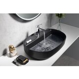 Sapho Crni keramički umivaonik 60x40 cm Infinity Oval – | shoptok.hr