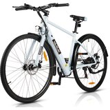 VARUN Električno kolo C700-7, 27,5" mestno kolo, 36V 10Ah baterija, senzor navora, svetlo modro, (5000007888) Cene