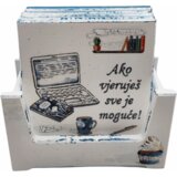 Poklon Dobra Ideja Podmetači za čaše set 6 kom, poklon za prijatelje | shoptok.hr