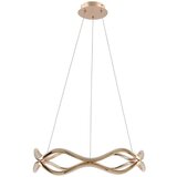 Candellux Lighting LED luster na sajli VAVE LED/28W/230V roze zlato | Eponuda.com