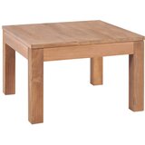 Stolić za kavu od masivne tikovine prirodni 60 x 60 x 40 cm | shoptok.hr