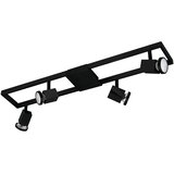 Eglo 31072 - LED spot svetiljka ZERACO 4xGU10/4,5W/230V crna Cene