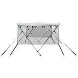 Tenda bimini s 3 luka i mrežastim zidovima 183x(185-198)x137 cm | shoptok.hr