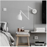  ByRydens 2827660-5007 - Prigušiva zidna lampa BAZAR 1xE27/5W/230V bela | Eponuda.com