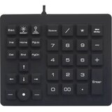Renkforce USB numerička tipkovnica otporna na prskanje i prašinu, s trackballom, crna | Eponuda.ba