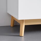 Bessagi Home komoda nicole, bela, barva bora | Shoptok.si