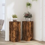 vidaXL Stalci za biljke 2 kom 30 x 30 x 70 cm konstruirano drvo Cijene