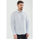 Legendww svetlo plava muška košulja od lana i pamuka -regular fit 3390-7816-23 | ePonuda.com