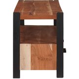 TV ormar Smeđa 110 x 30 x 40 cm Masivno bagremovo drvo | Eponuda.com
