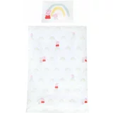 Roba Bombažna otroška posteljnina za otroško posteljico 100x135 cm Peppa Pig –