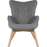 Ropez Siv fotelj Niko – Cene