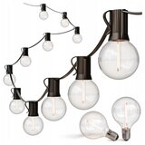 LED spoljni dekorativni niz 25xE12/1W/230V 17,5 m IP65 crna | Eponuda.com