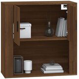  Zidni ormarić boja smeđeg hrasta 80x33x80 cm konstruirano drvo | shoptok.hr