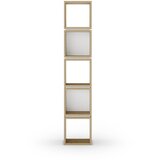 Marckeric Bijela/u prirodnoj boji biblioteka u dekoru hrasta 32x167 cm Lofty – | shoptok.hr