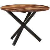  Blagovaonski stol 100 x 100 x 75 cm od drva bagrema s premazom | shoptok.hr