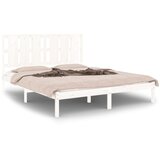 Furnova Posteljni okvir bel iz trdne borovine 160x200 cm, (21936036) | Shoptok.si