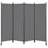 Multi Garden preklopni paravan za vrt i prostorije, 4-dijelni &amp;ndash; 167x216 cm, sivi Slike