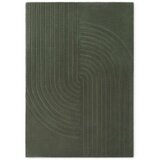 Vikosa Temno zelena ročno tkana volnena preproga 200x300 cm Arcura – | Shoptok.si