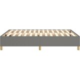  Okvir za krevet s oprugom tamnosivi 140 x 190 cm od tkanine | Eponuda.com