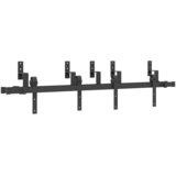 Pribor za klizna vrata 152,5 cm čelični crni | shoptok.hr