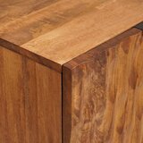  Kreveta Finš acacije smeđa 60 x 33 x 75 cm Čvrsto drvo manga | shoptok.hr