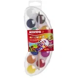 akuarellos mini 12 vodenih boja + četkica 7-k30101 ( 38601 )